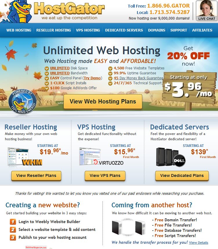 Hostgator Coupons 2015